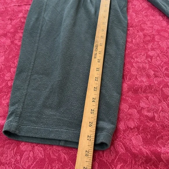 Eileen Fisher L Steel blue Dark Gray Knit Top AND pant set pockets drop shoulder - Picture 9 of 12